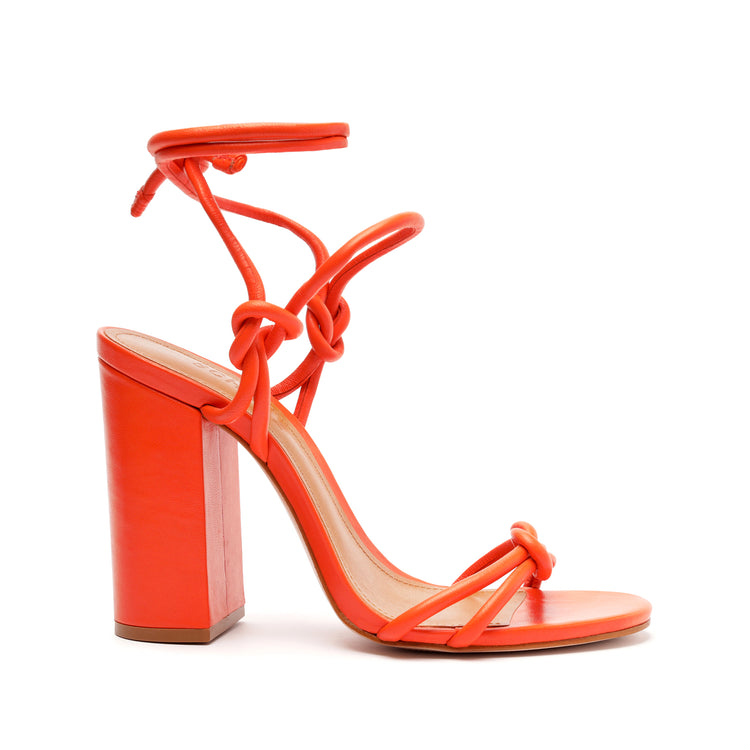 Nicky Block Nappa Leather Sandal Sandals Spring 23    - Schutz Shoes