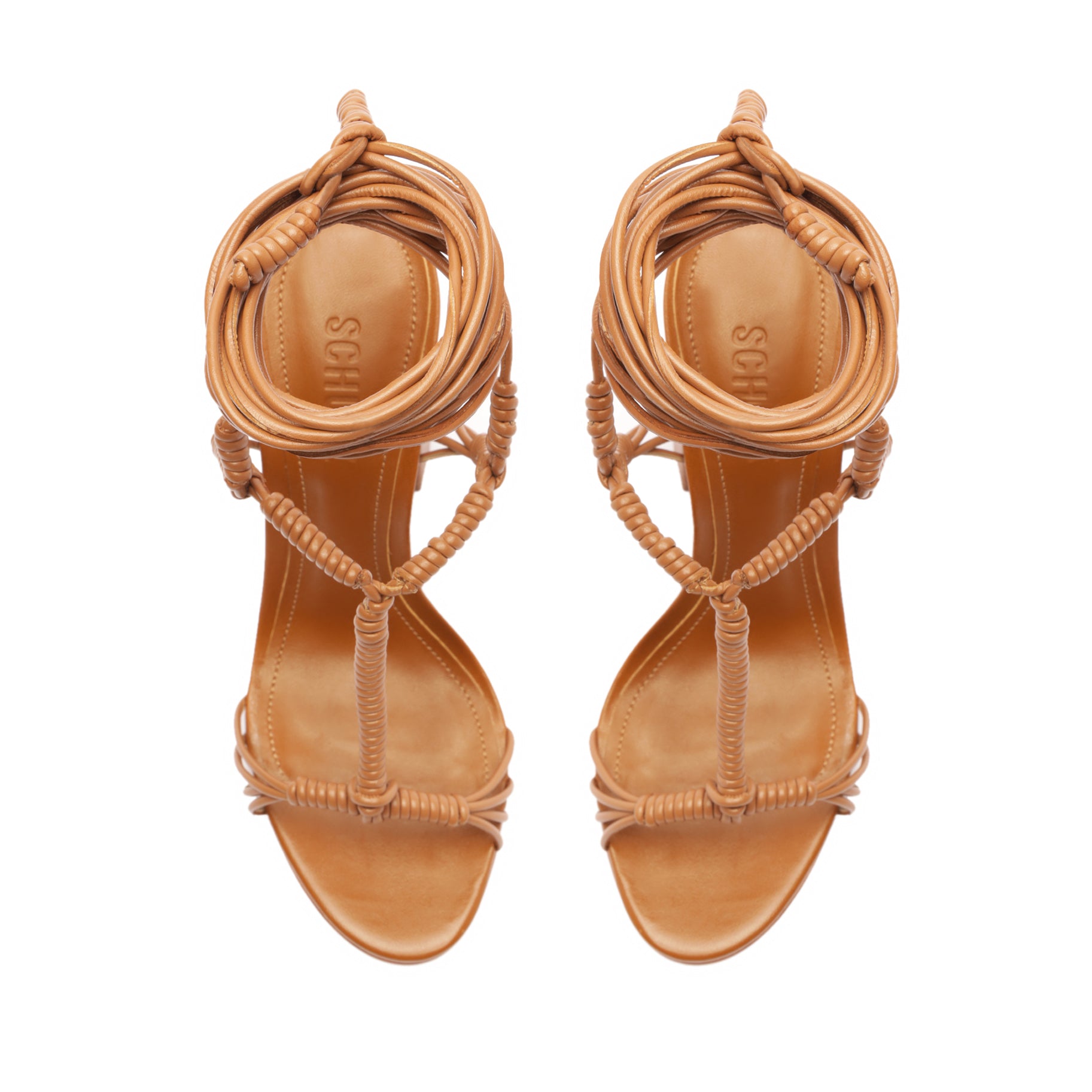 Amunet Block Leather Sandal Sandals Open Stock    - Schutz Shoes