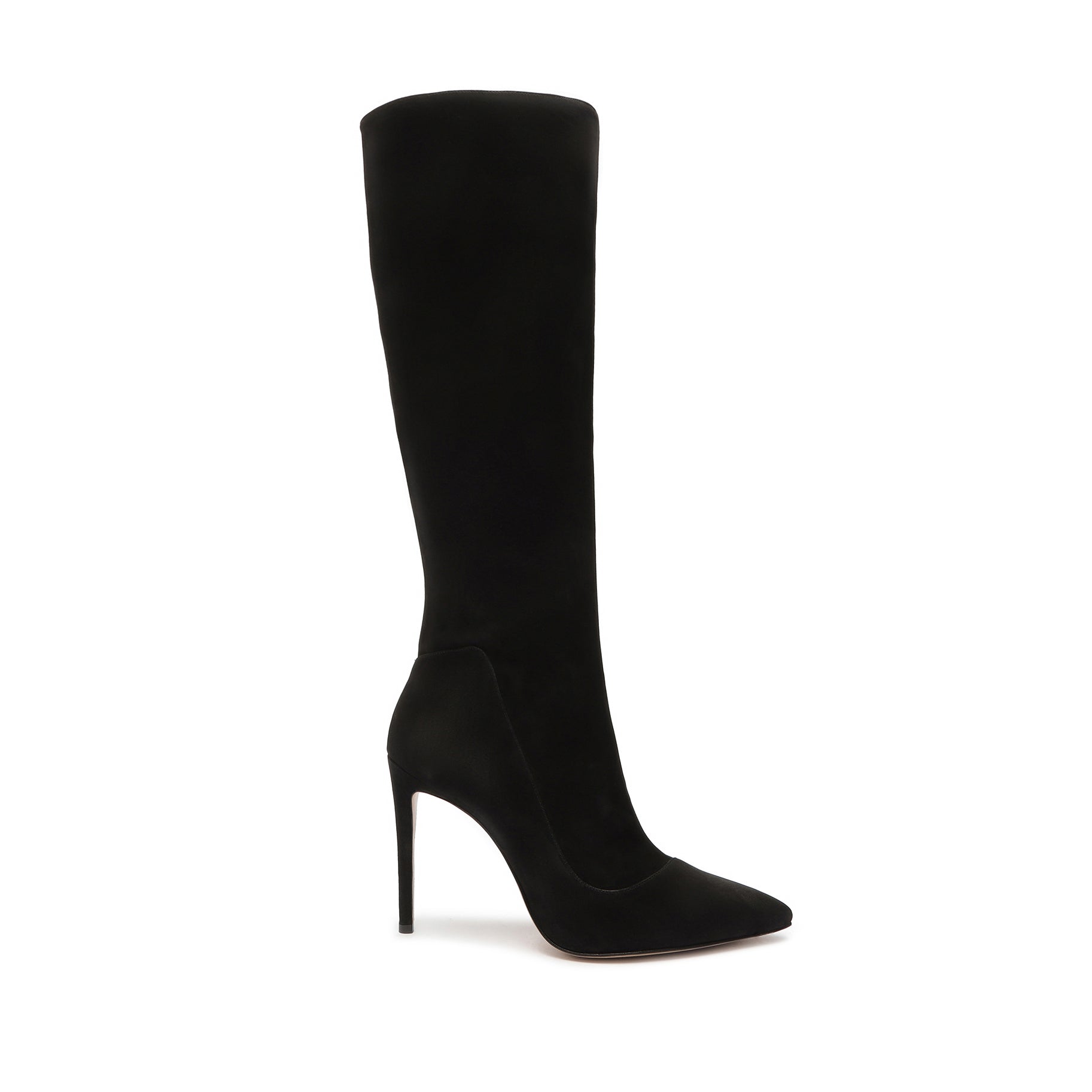 Aline Nubuck Boot Boots Fall 22 5 Black Nubuck - Schutz Shoes