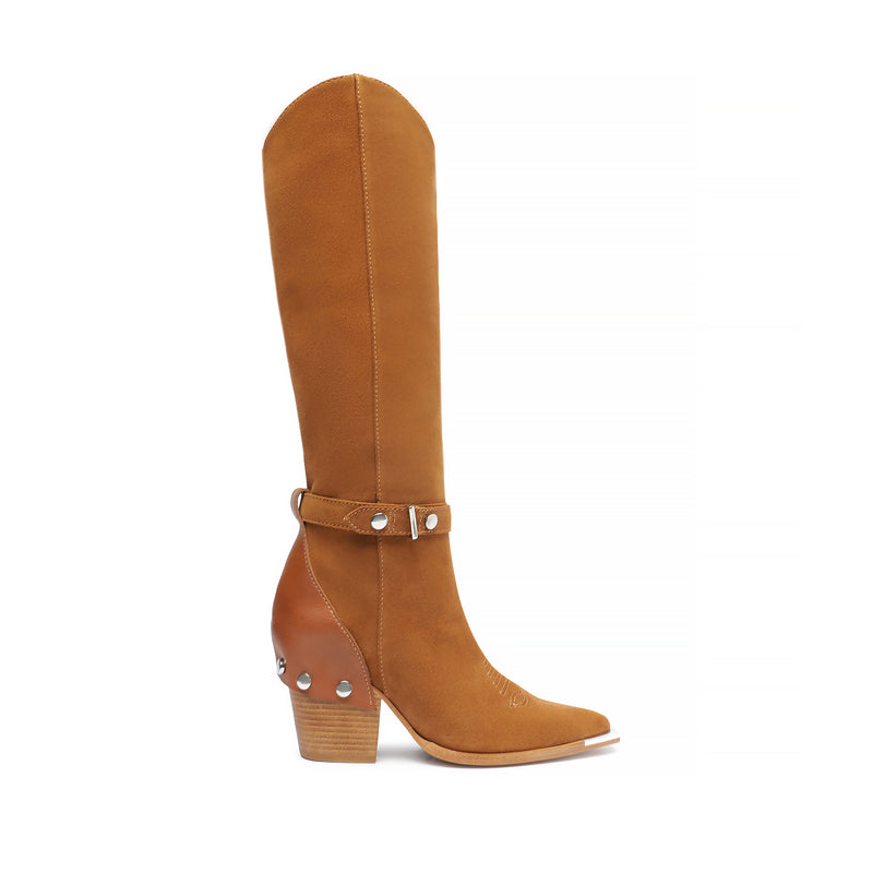 Rianne Suede Boot Brown Suede