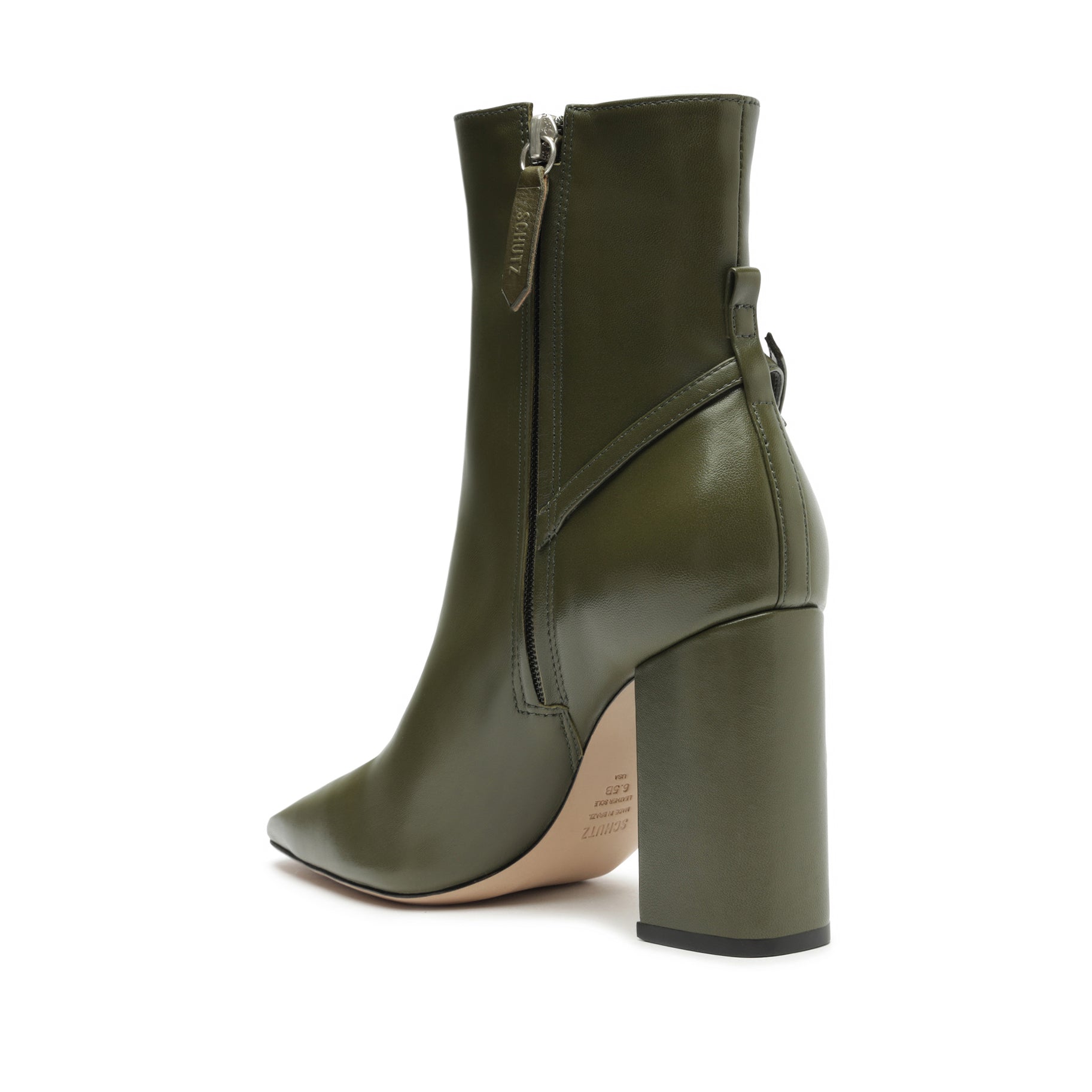 Christine Nappa Leather Bootie Booties Open Stock    - Schutz Shoes