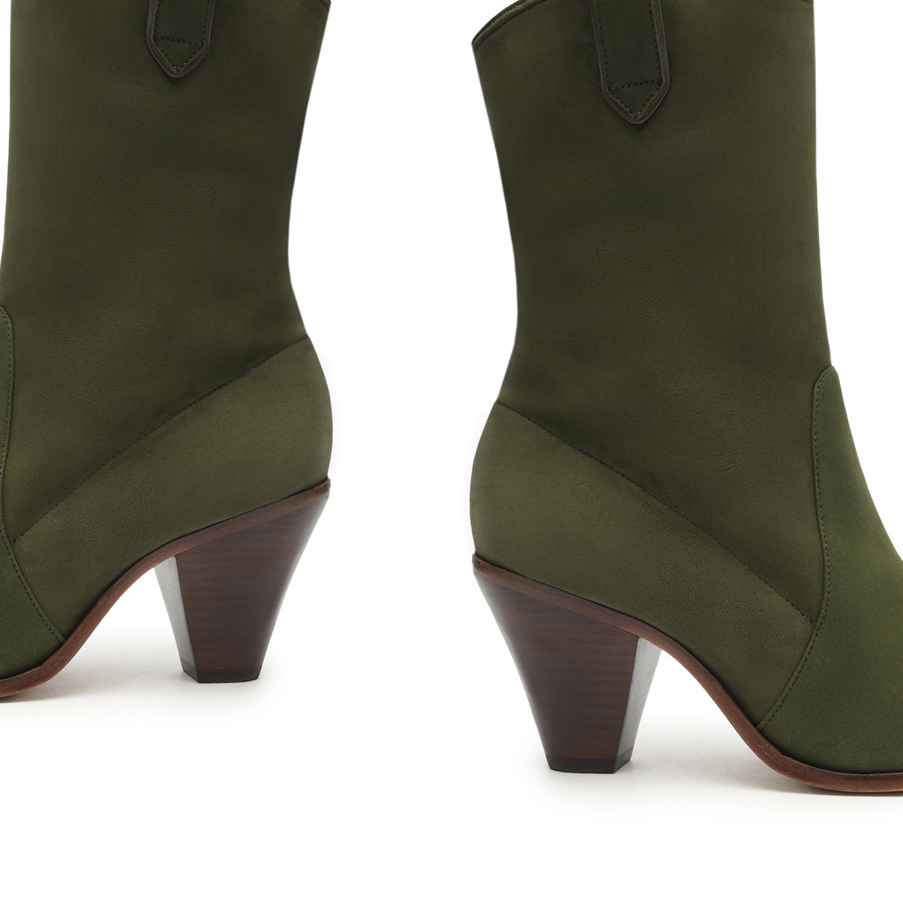 Mackie Nubuck Leather Bootie Booties OLD    - Schutz Shoes