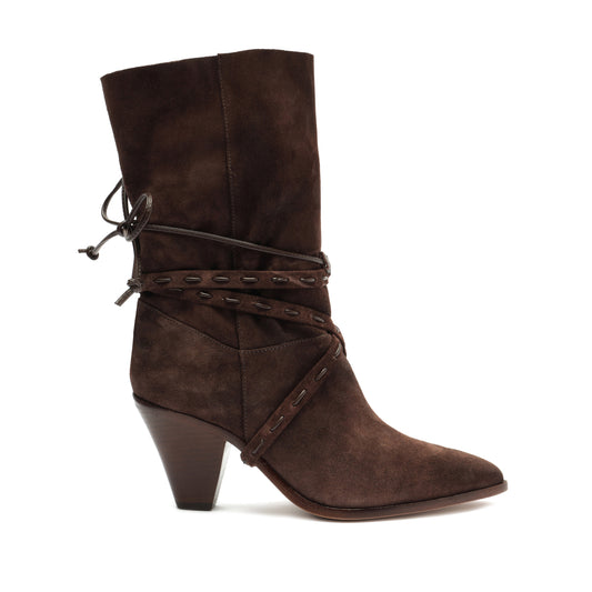 Portia Suede Bootie Booties FALL 23 5 New Bison Suede - Schutz Shoes