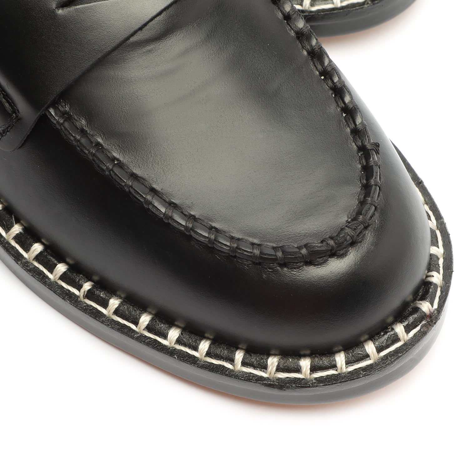 Christie Leather Flat Flats Open Stock    - Schutz Shoes