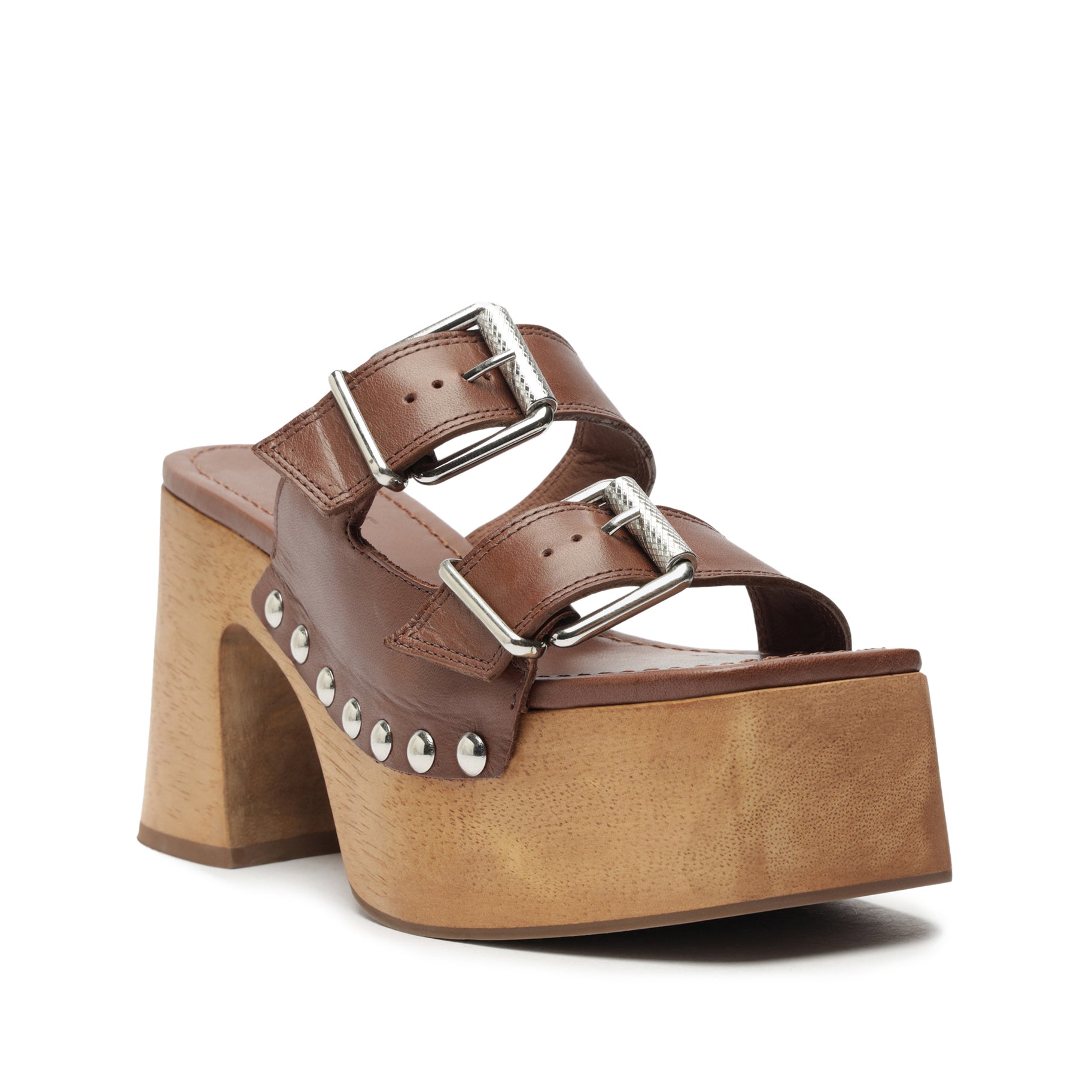 Kayleigh Leather Sandal Sandals Resort 23    - Schutz Shoes