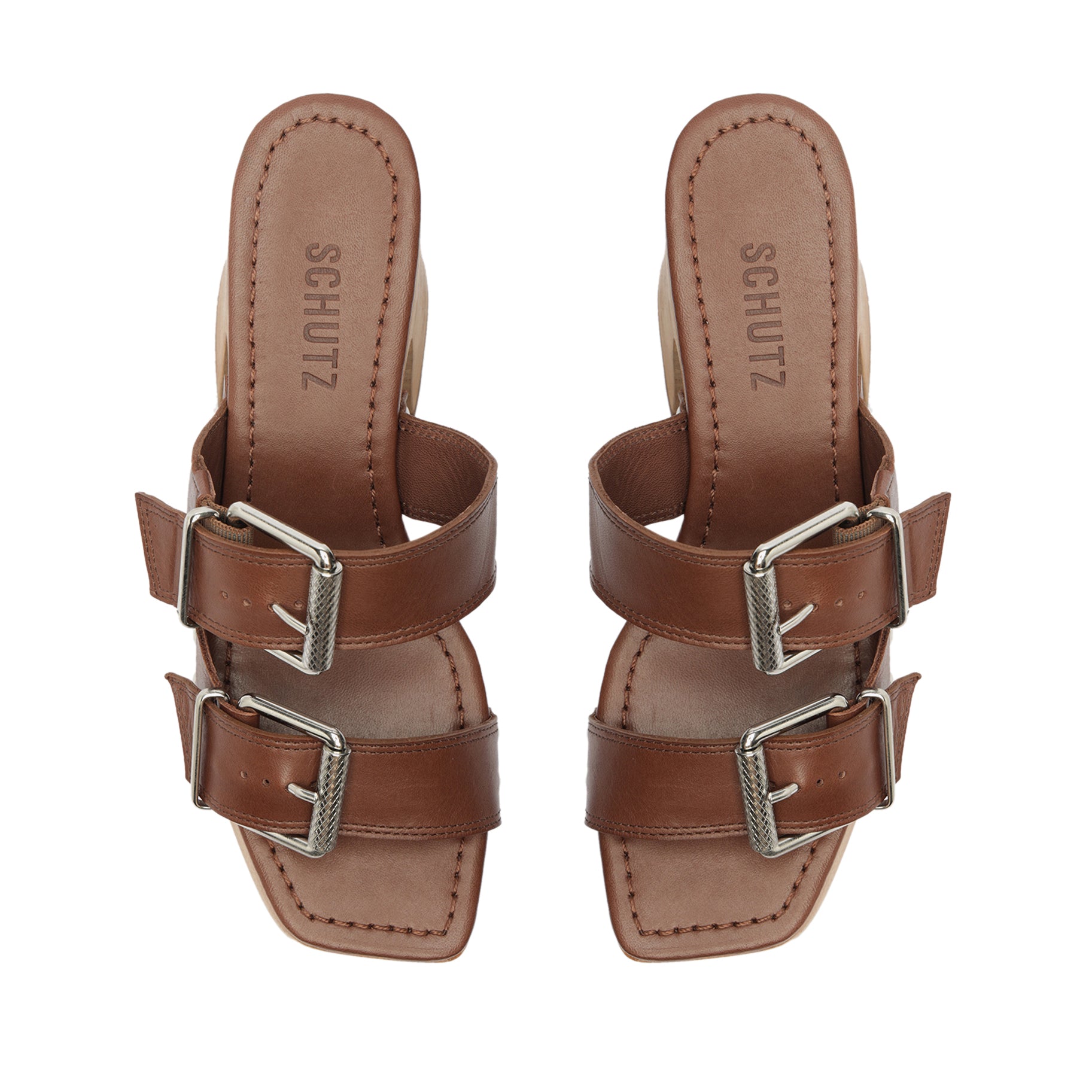 Kayleigh Leather Sandal Sandals Resort 23    - Schutz Shoes