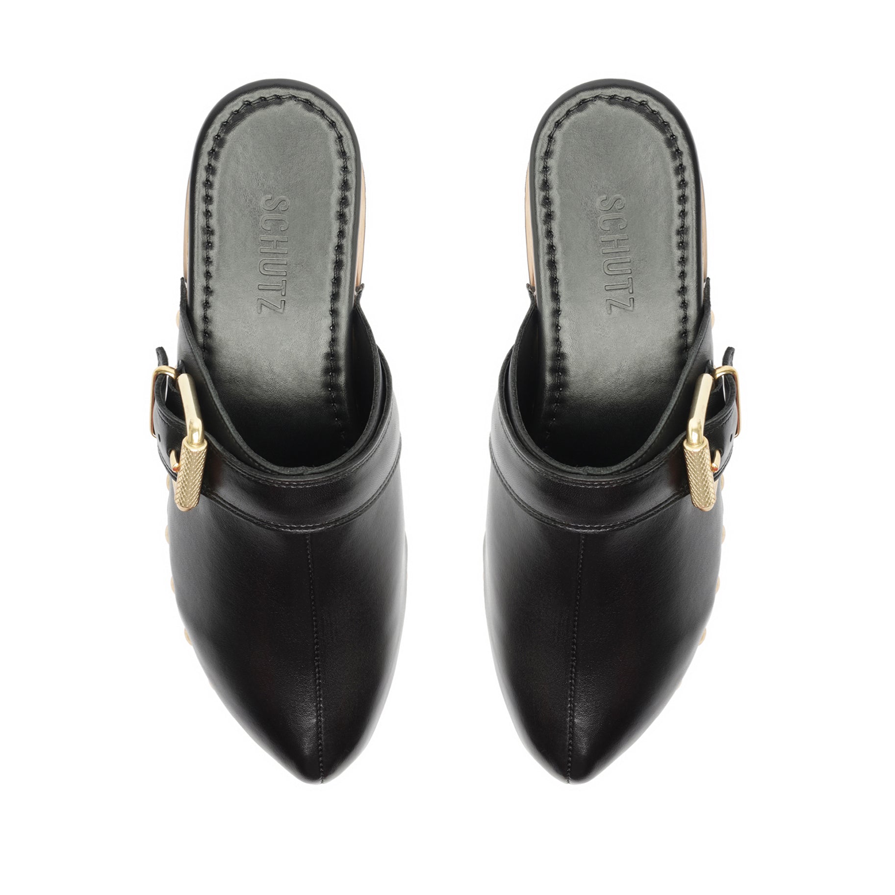 Ever Leather Flat Flats Resort 23    - Schutz Shoes