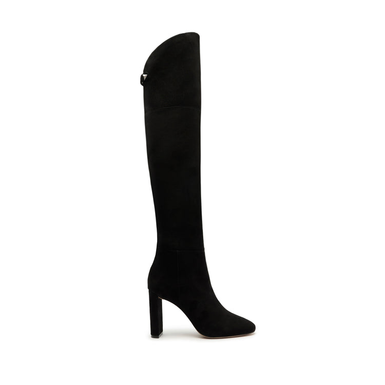 Austine Casual Suede Boot Boots Open Stock 5 Black Suede - Schutz Shoes