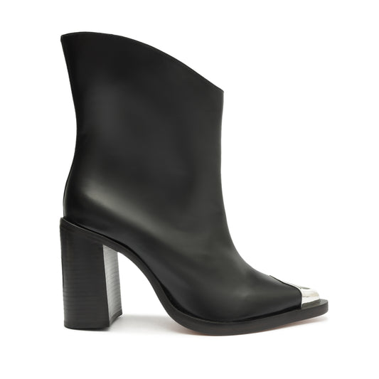 Blaze Leather Bootie Booties PRE FALL 23 5 Black Leather - Schutz Shoes