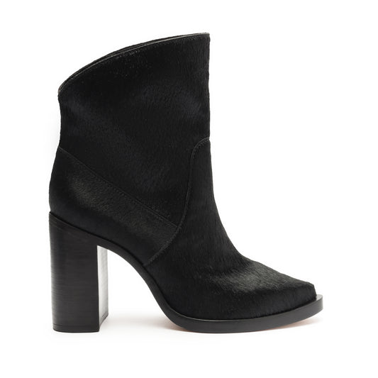 Misty Leather Bootie Booties FALL 23 5 Black Leather - Schutz Shoes