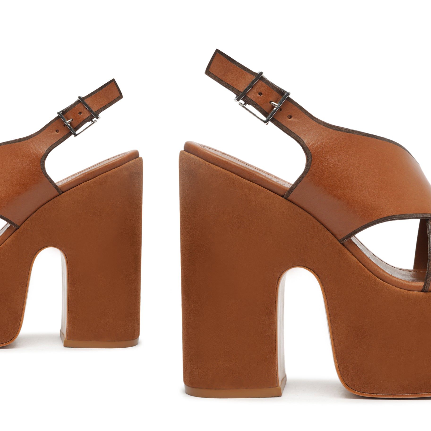 Callie Cutout Leather Sandal Sandals Resort 23    - Schutz Shoes