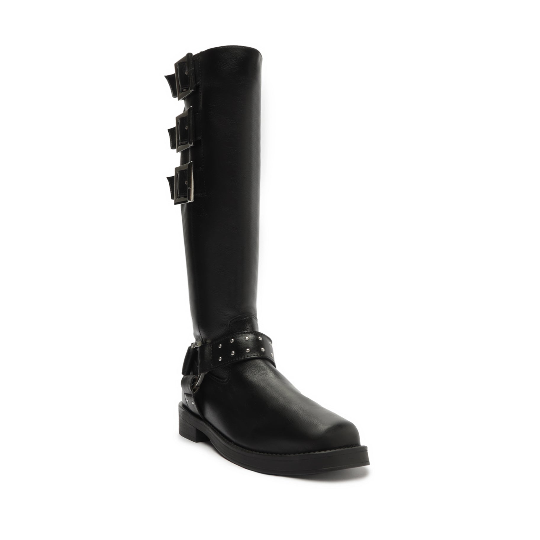 Luccia Buckle Graxo Leather Boot Boots PRE FALL 23    - Schutz Shoes