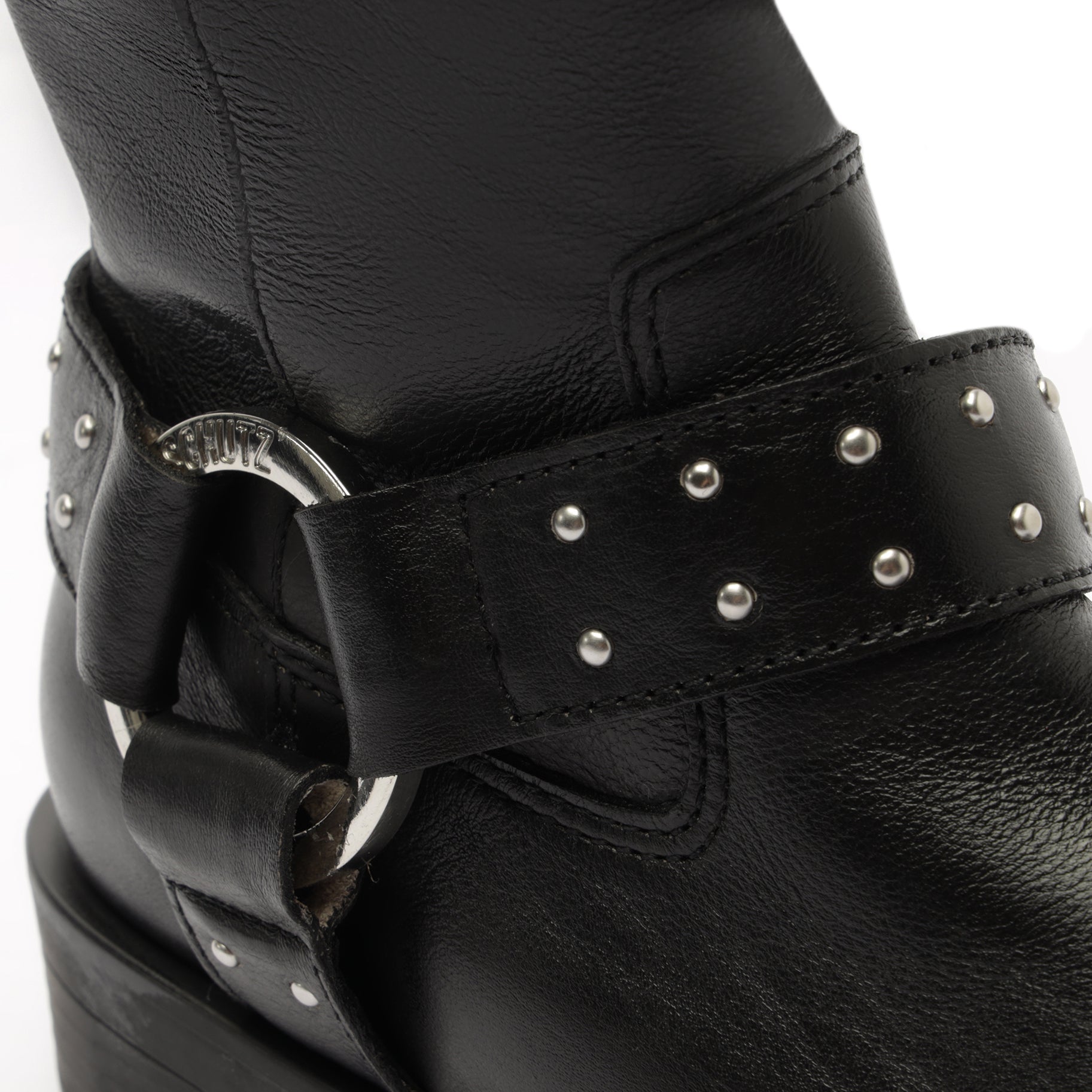 Luccia Buckle Graxo Leather Boot Boots PRE FALL 23    - Schutz Shoes