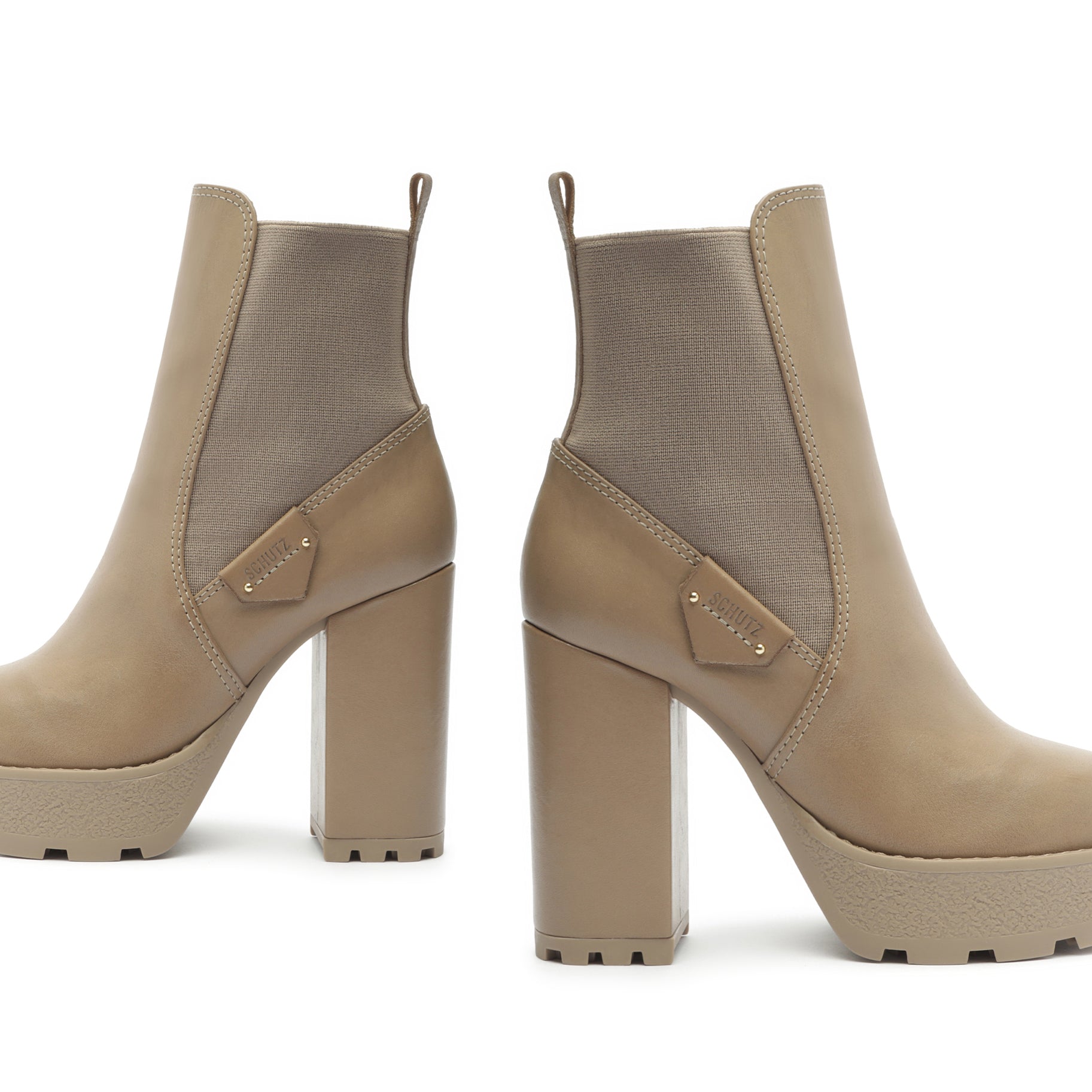 Billie Platform Leather Bootie Booties FALL 23    - Schutz Shoes