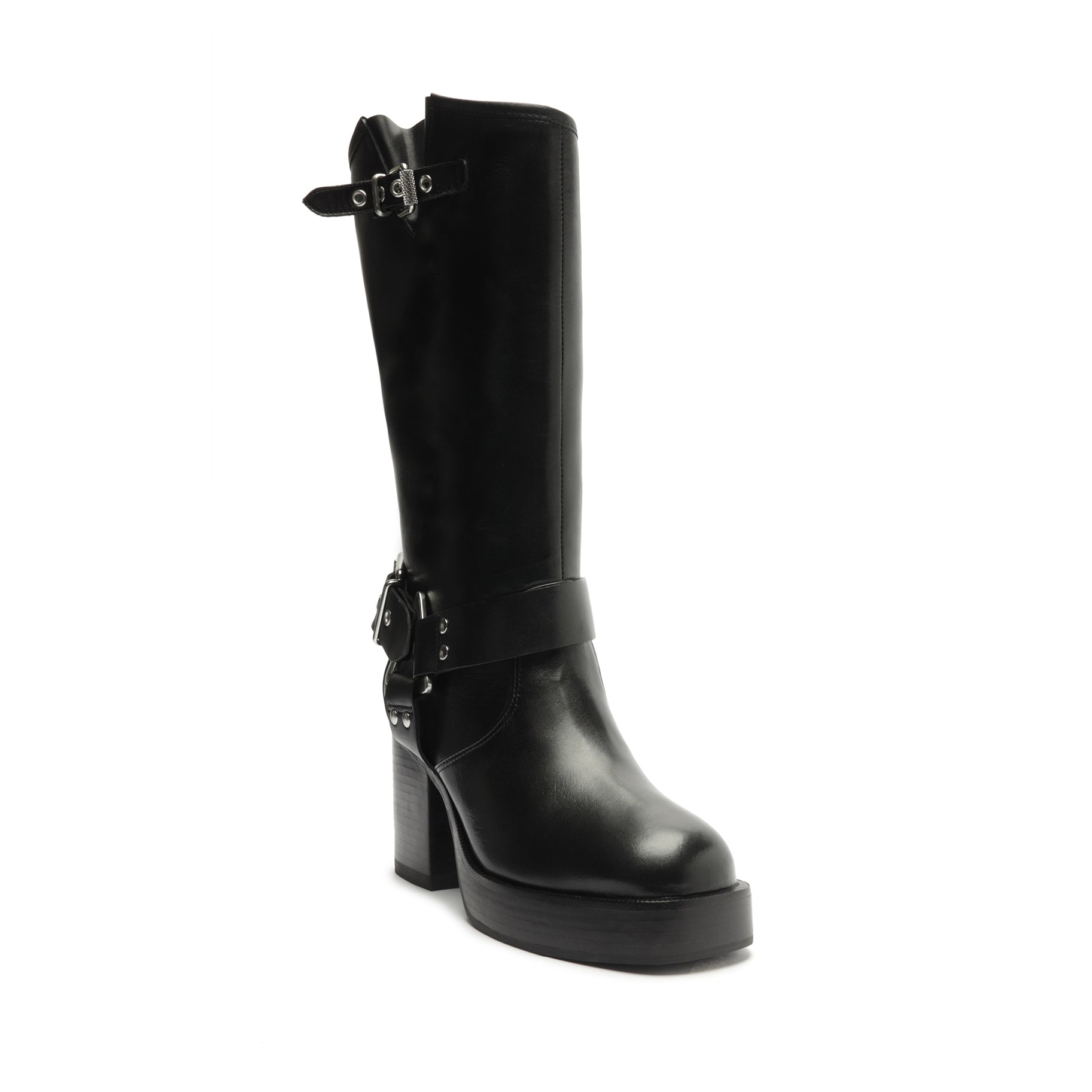 Kiara Block Atanado Leather Boot Boots FALL 23    - Schutz Shoes