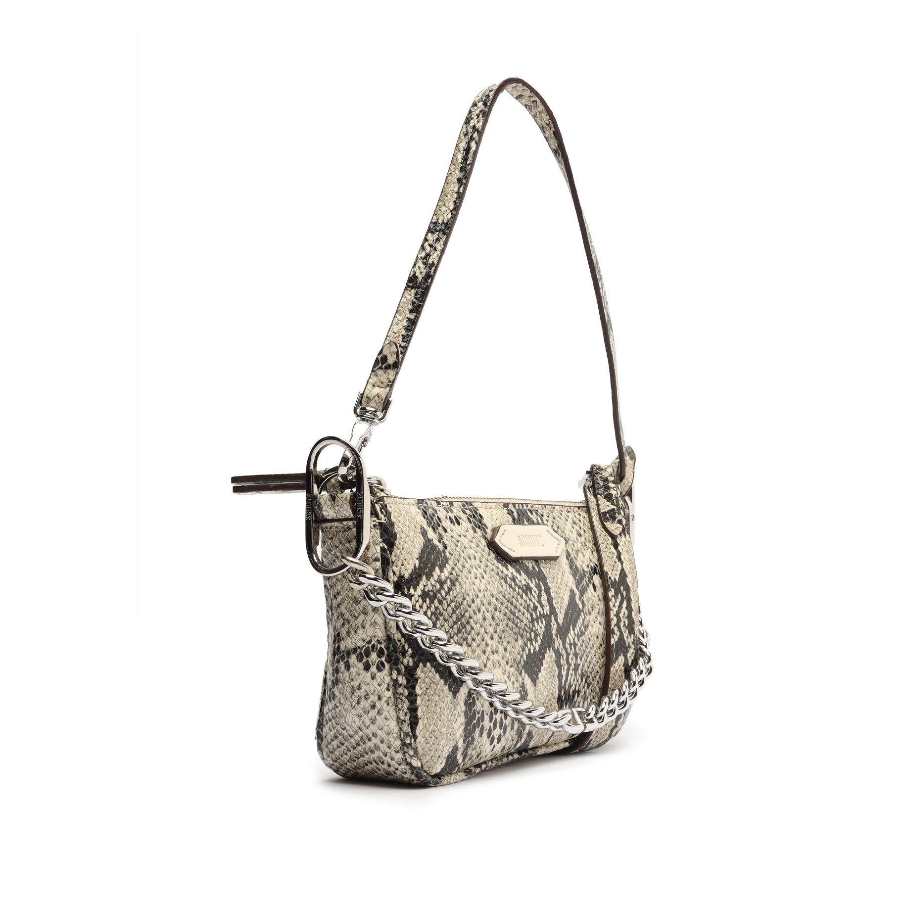 Crossbody Emmy Snake-Embossed Leather Handbag Handbags Sale    - Schutz Shoes