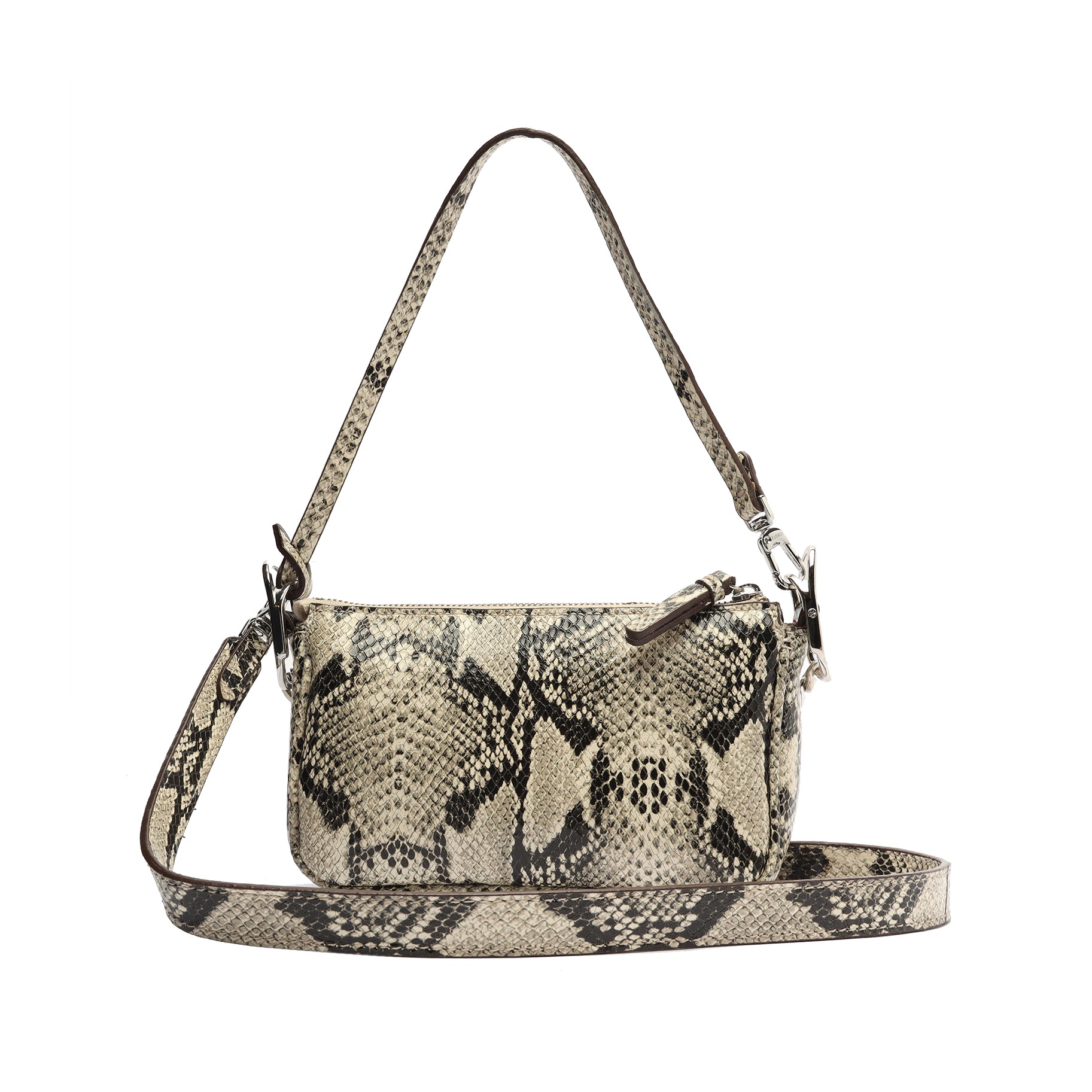 Crossbody Emmy Snake-Embossed Leather Handbag Handbags Sale    - Schutz Shoes