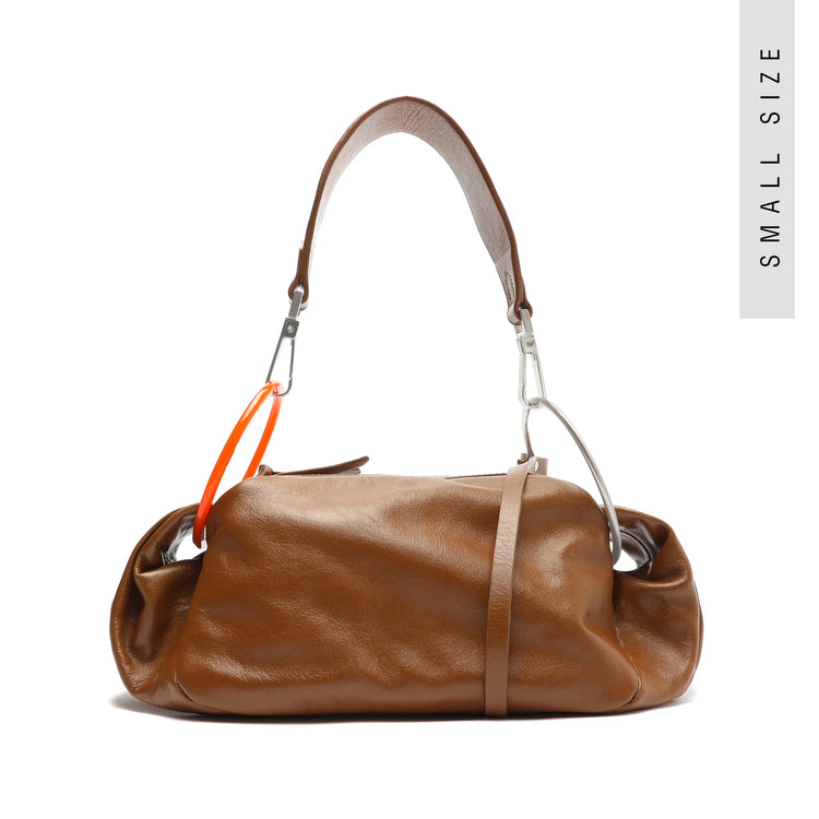 Paris Leather Crossbody Handbags Sale S Dark Caramel Leather - Schutz Shoes
