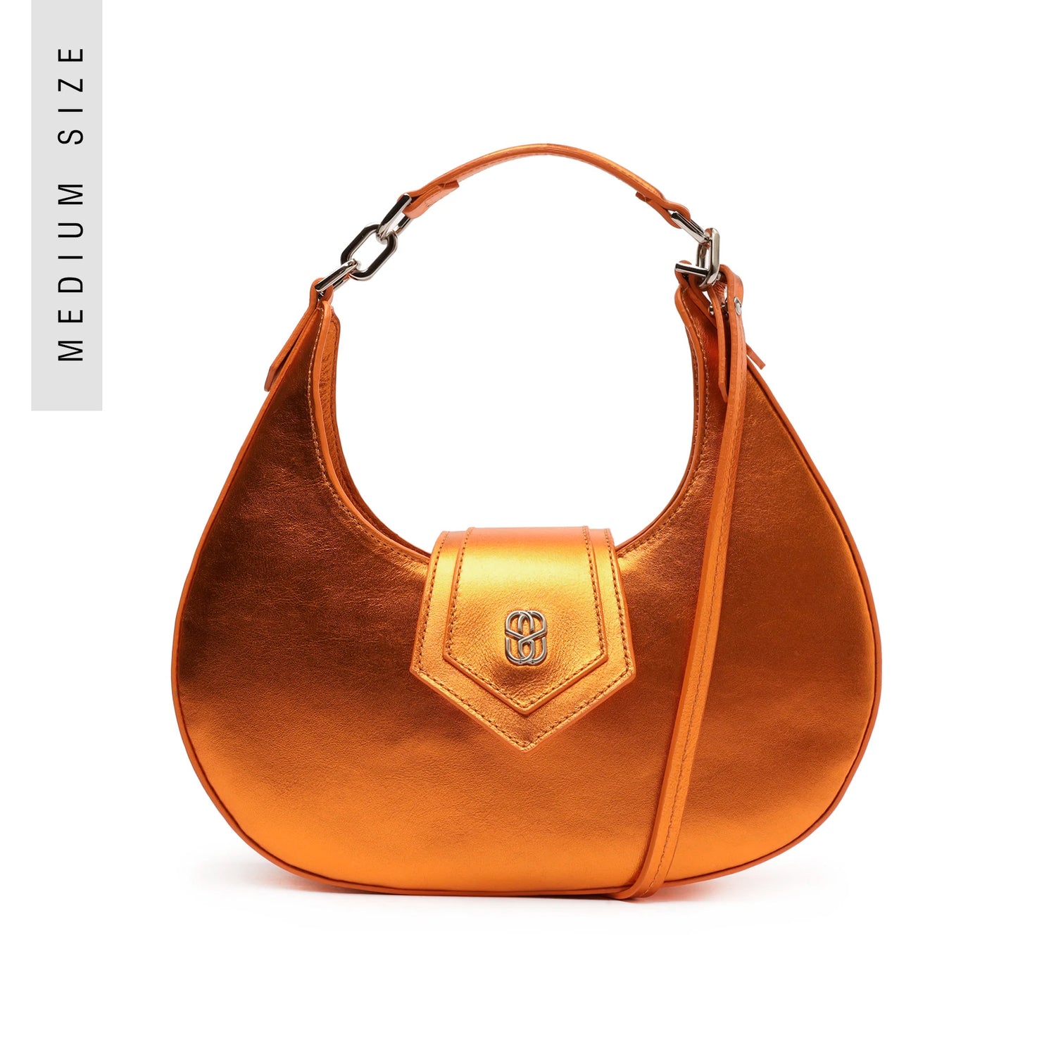 Spicy Nappa Leather Shoulderbag Handbags Sale M Orange Nappa Leather - Schutz Shoes